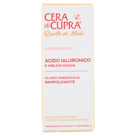 Cera di Cupra Ricette di Miele Hydra Serum Fluido Essenziale Rimpolpante 30 ml